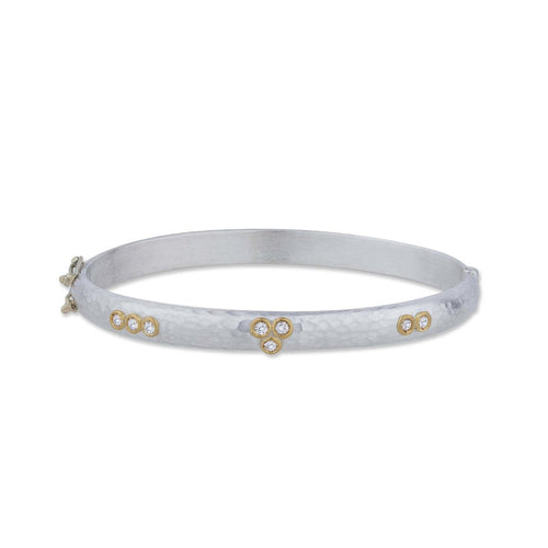Random Walk Bangle with Diamond by Lika Behar