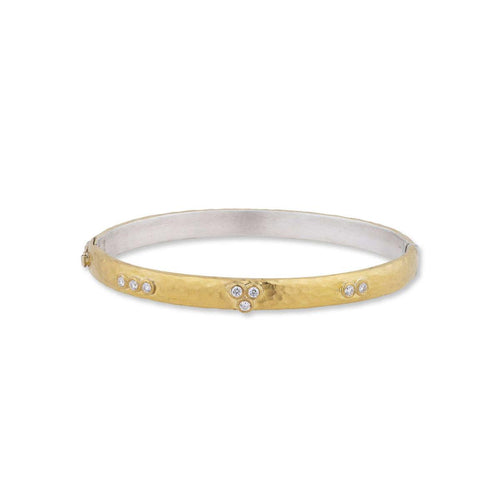 Random Walk Bracelet with Diamond by Lika Behar