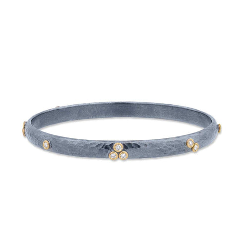 Random Walk Bangle with Diamond by Lika Behar
