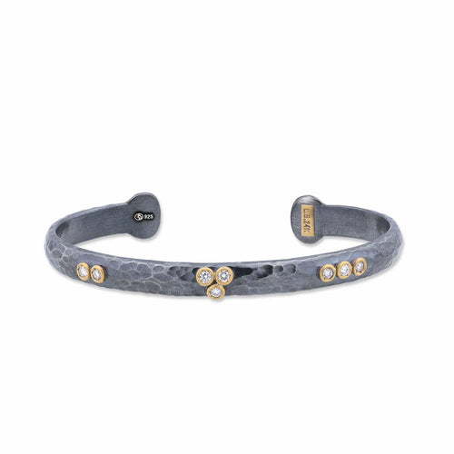 Random Walk Bracelet with Diamond by Lika Behar