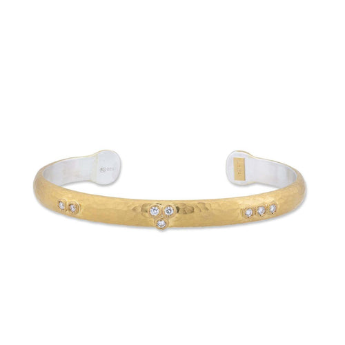Random Walk Bracelet with Diamond by Lika Behar