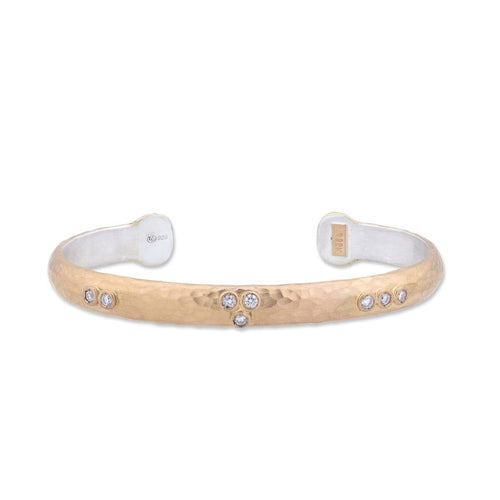 Random Walk Bracelet with Diamond by Lika Behar