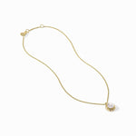 Rainbow Delicate Necklace-Iridescent Clear Crystal - N575GIRC00-Julie Vos-Renee Taylor Gallery