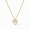 Rainbow Delicate Necklace-Iridescent Clear Crystal - N575GIRC00-Julie Vos-Renee Taylor Gallery