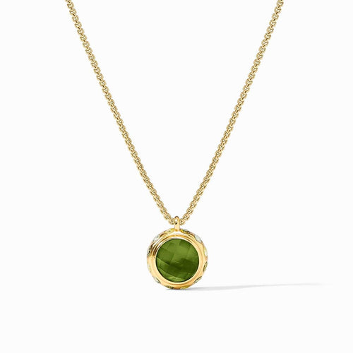 Rainbow Delicate Necklace-Iridescent Palmetto Green - N575GIJG00-Julie Vos-Renee Taylor Gallery