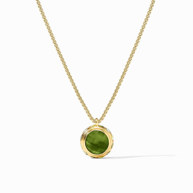 Rainbow Delicate Necklace-Iridescent Palmetto Green - N575GIJG00-Julie Vos-Renee Taylor Gallery