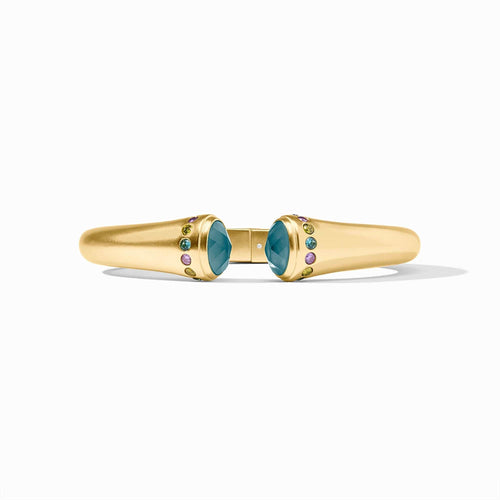 Rainbow Demi Cuff-Iridescent Montana Blue - C135GIPE00-Julie Vos-Renee Taylor Gallery