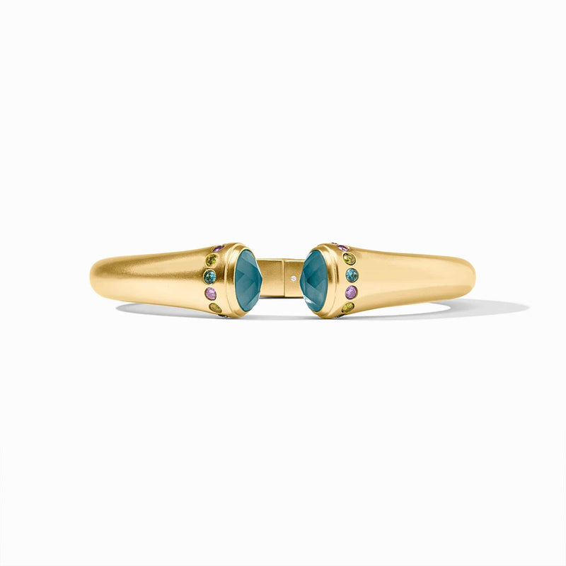 Rainbow Demi Cuff-Iridescent Montana Blue - C135GIPE00-Julie Vos-Renee Taylor Gallery