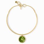 Rainbow Statement Necklace-Iridescent Palmetto Green - N576GIJG00-Julie Vos-Renee Taylor Gallery