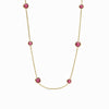 Rainbow Station Necklace-Tourmaline Pink - N577GTM00-Julie Vos-Renee Taylor Gallery