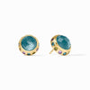 Rainbow Stud-Iridescent Montana Blue - ER1019GIPE00-Julie Vos-Renee Taylor Gallery