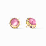 Rainbow Stud-Iridescent Tourmaline Pink - ER1019GITM00-Julie Vos-Renee Taylor Gallery