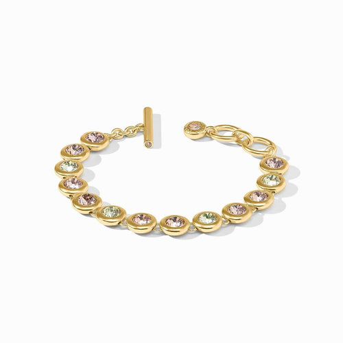 Rainbow Tennis Bracelet-Champagne Radiance - BL248GCI00-Julie Vos-Renee Taylor Gallery