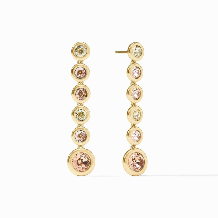 Rainbow Tier Earrings-Champagne Radiance - ER1034GCI00-Julie Vos-Renee Taylor Gallery