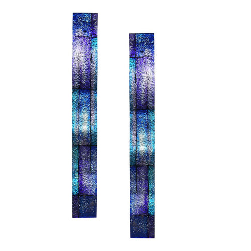 "Rainy Days" 50x6-Gravity Glass-Renee Taylor Gallery