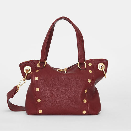 DANIEL MED - Pomodoro Red/Brushed Gold Hammered-Hammitt-Renee Taylor Gallery