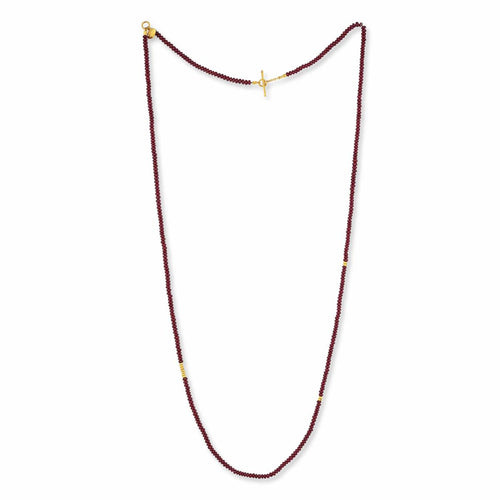 Sarah Necklace with Ruby by Lika Behar