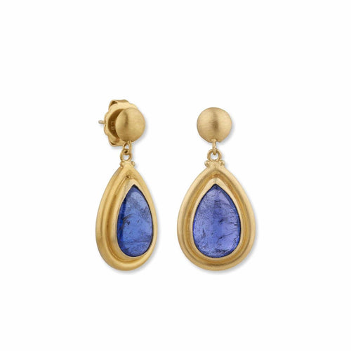 Sloane Earrings with Tanzanite by Lika Behar