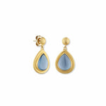 Mare Nostrum Earrings with Blue Topaz by Lika Behar