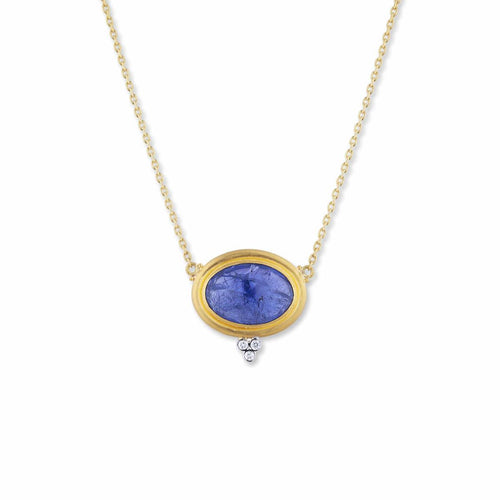 Sloane Necklace with Tanzanite & Diamond by Lika Behar