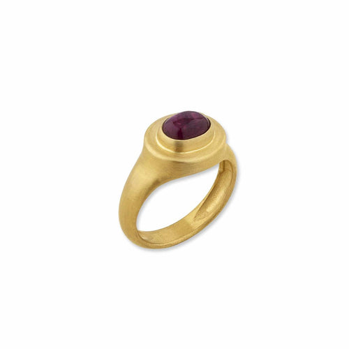 Sloane Ring with Ruby by Lika Behar