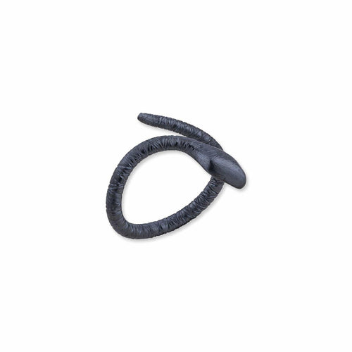Oxidized Silver Snake by Lika Behar