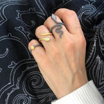 Snake Ring with Diamond by Lika Behar