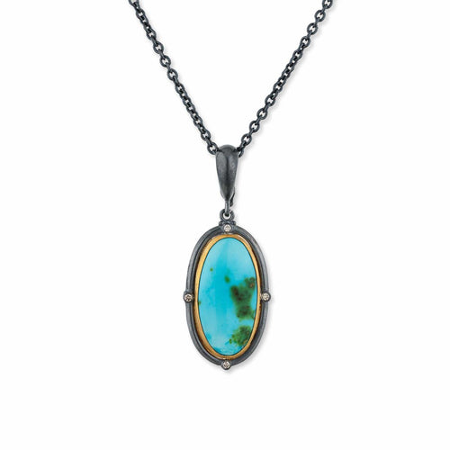 Sonoran Sunshine Pendant with Cog Diamond by Lika Behar