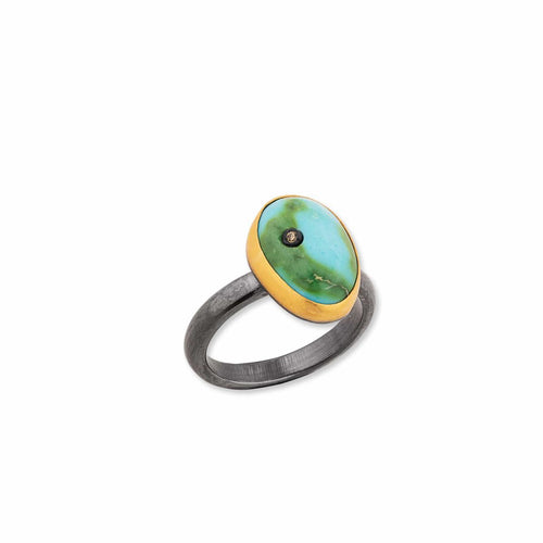 Sonora Ring with Diamond Cognac by Lika Behar