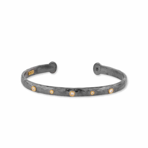 Stockholm 5 Open Bracelet with Diamond by Lika Behar