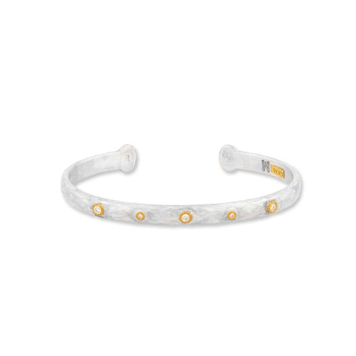 Stockholm 5 Open Bracelet with Diamond by Lika Behar