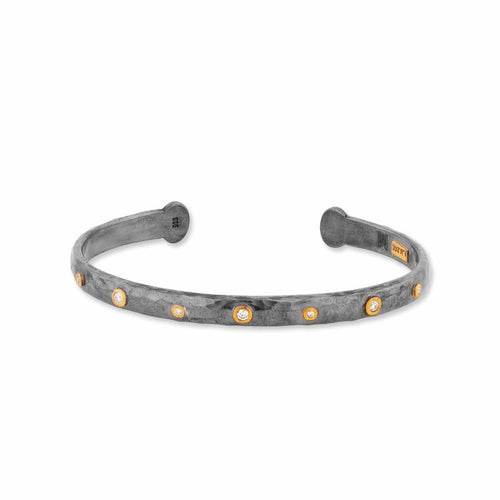 Stockholm 7 Open Bracelet with Diamond by Lika Behar
