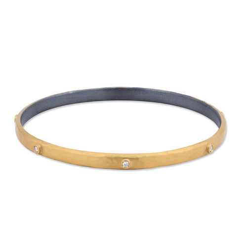 Stockholm Bangle with Diamond by Lika Behar