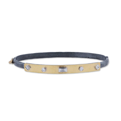 Stockholm Bangle with Diamond by Lika Behar