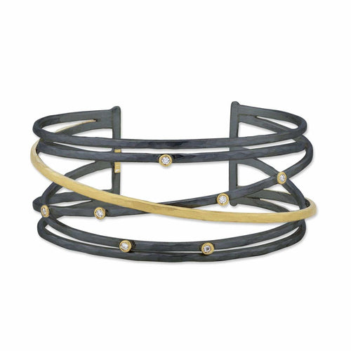 Stockholm Cuff with Diamond by Lika Behar