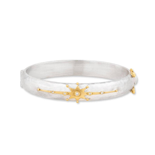 Stockholm Starburst Bracelet with Diamond by Lika Behar