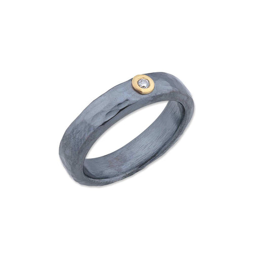 Stockholm Ring with Diamond by Lika Behar