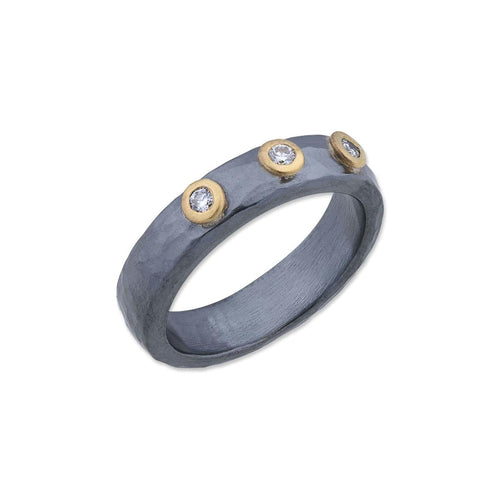 Stockholm Ring with Diamond by Lika Behar
