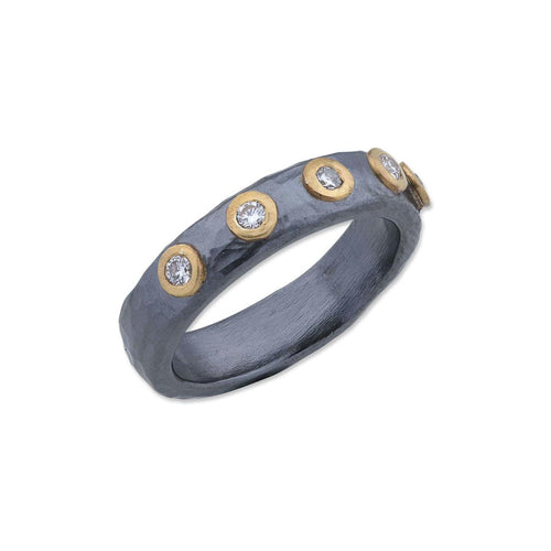 Stockholm Ring with Diamond by Lika Behar