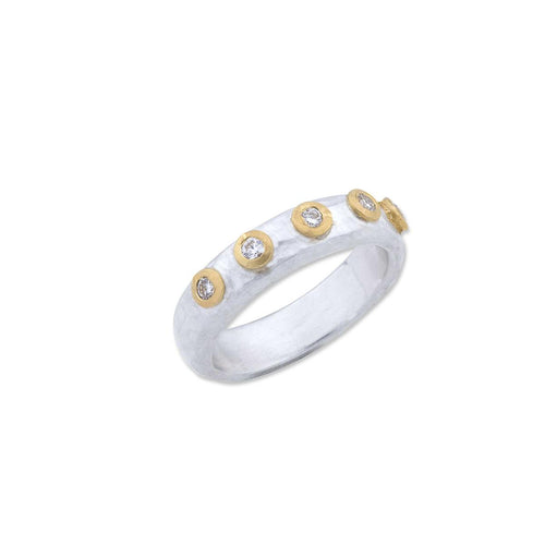 Stockholm Ring with Diamond by Lika Behar