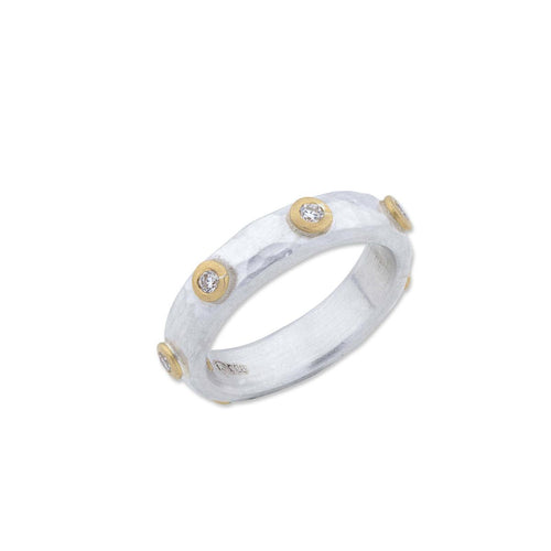 Stockholm Ring with Diamond by Lika Behar