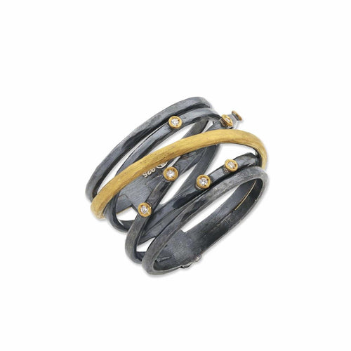 Stockholm Ring with Diamond by Lika Behar