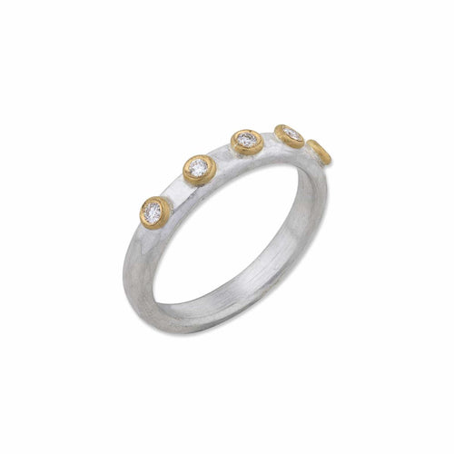 Stockholm Ring with Diamond by Lika Behar