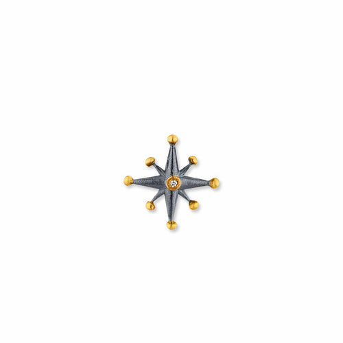 Starburst with Diamond Mini Pendant by Lika Behar