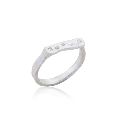 Stockton Ring with Diamond by Lika Behar