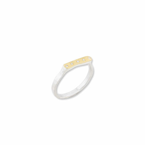 Stockton Ring with Diamond by Lika Behar
