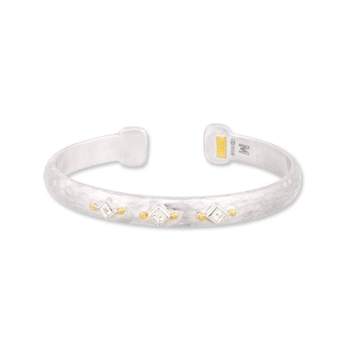 Stockholm Square Bracelet with Diamond by Lika Behar