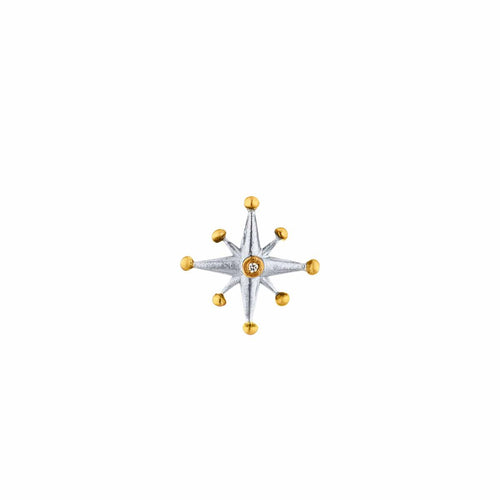 Starburst with Diamond Mini Pendant by Lika Behar