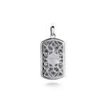 Saint Christopher Dog Tag Pendant 925 Sterling Silver - PTM6550SVJJJ-Gabriel & Co.-Renee Taylor Gallery