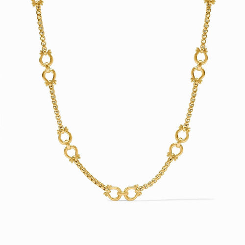 Saratoga Demi Link Necklace - N540G00-Julie Vos-Renee Taylor Gallery